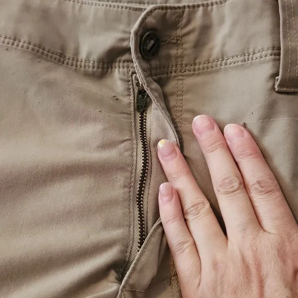 511 Tactical Apex 11" Khaki Cargo Shorts Cotton Blend Hiking Flex-tac Gorpcore - Picture 8 of 9